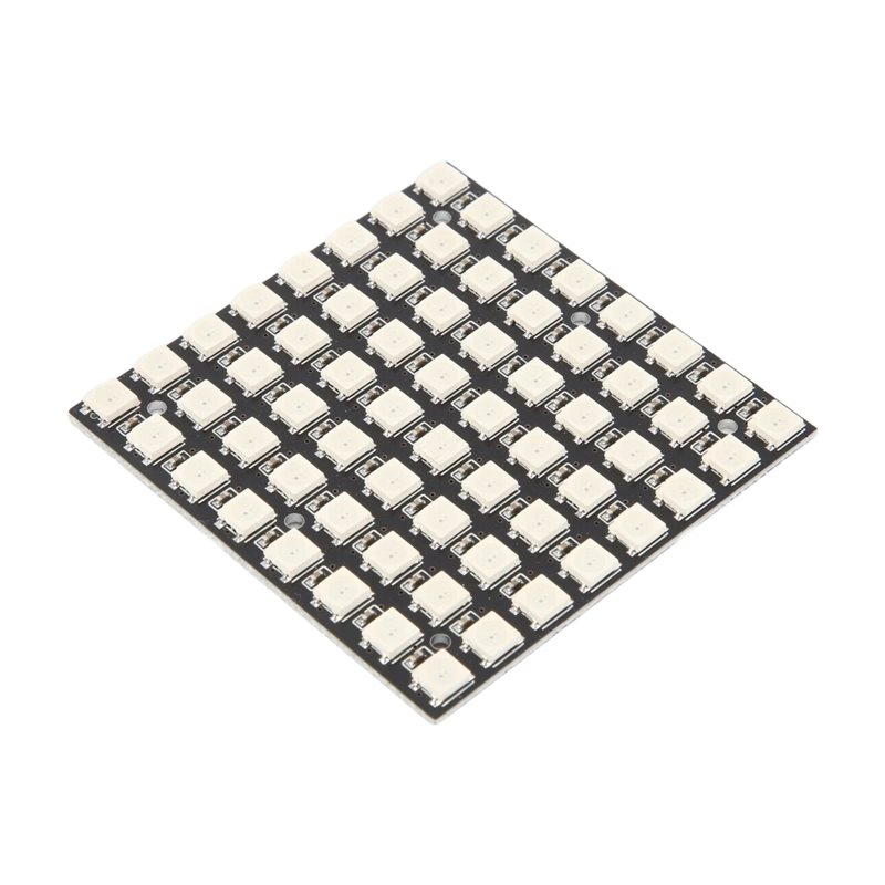 Rgb Led Matrix 8X8 - AT82-WS2812 LED 5050 RGB 8X8 Matriz