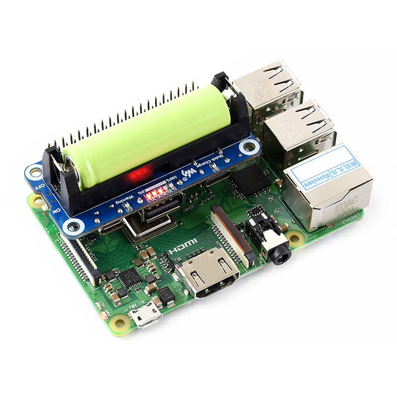 Pi Zero W Board - Placa de expansão de bateria de