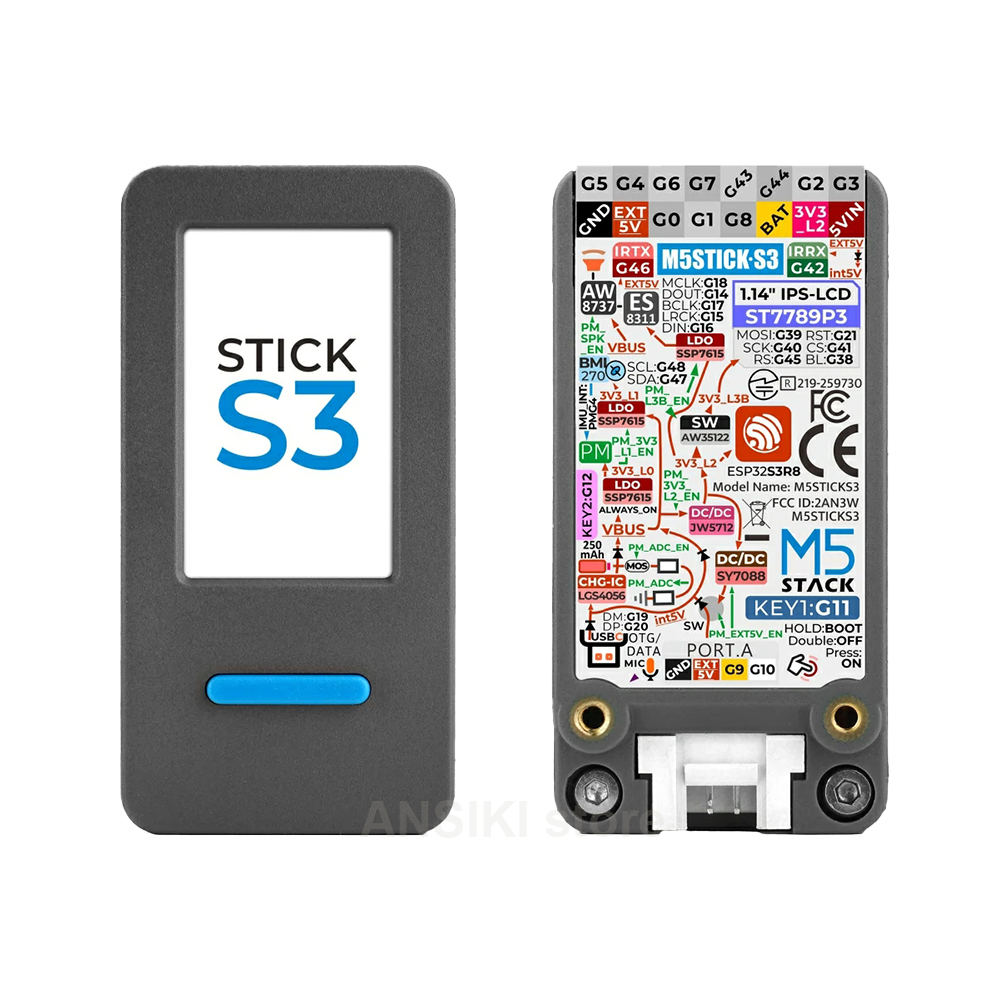 Smart Home Automation Diy - Kit de Desenvolvimento IoT M5Stack M5StickS3