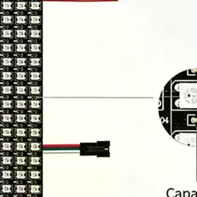 Rgb Led Matrix 8X8 - Módulo de Pixel Inteligente WS2812B, Painel