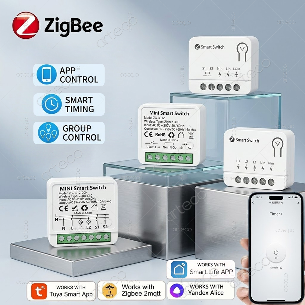 Smart Home Automation Diy - Módulo de Interruptor Inteligente DIY Tuya