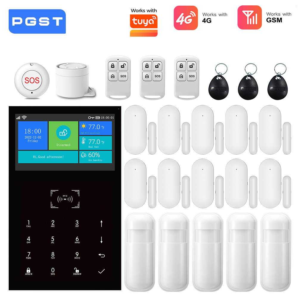 Smart Home Automation Diy - Sistema de Alarme 4G GSM WiFi