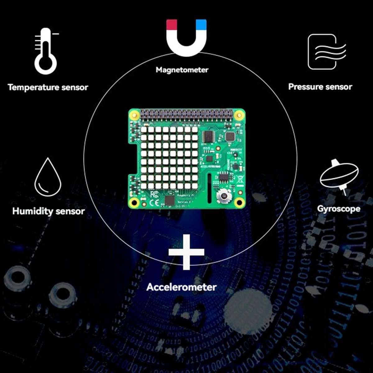 Para Raspberry Pi SenseHAT com - Rgb Led Matrix 8X8 avaliação e preço