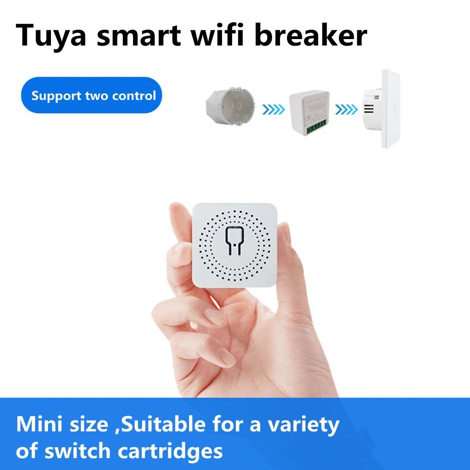 Controle de 2 vias tuya mini 1 - Smart Home Automation Diy avaliação e preço