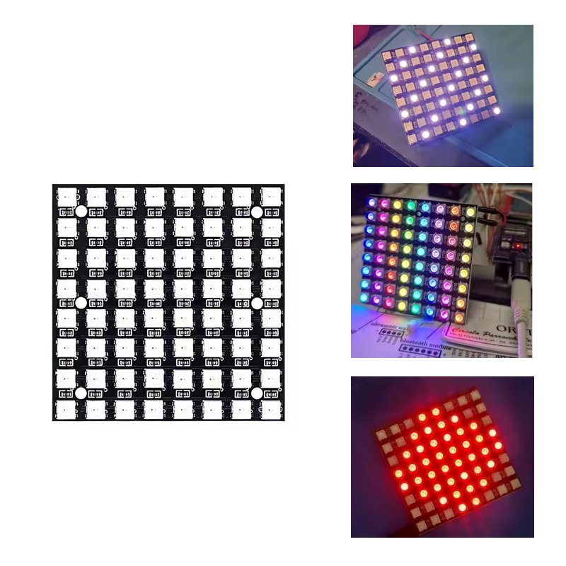 Módulo de Matriz LED WS2812 50 - Rgb Led Matrix 8X8 avaliação e preço