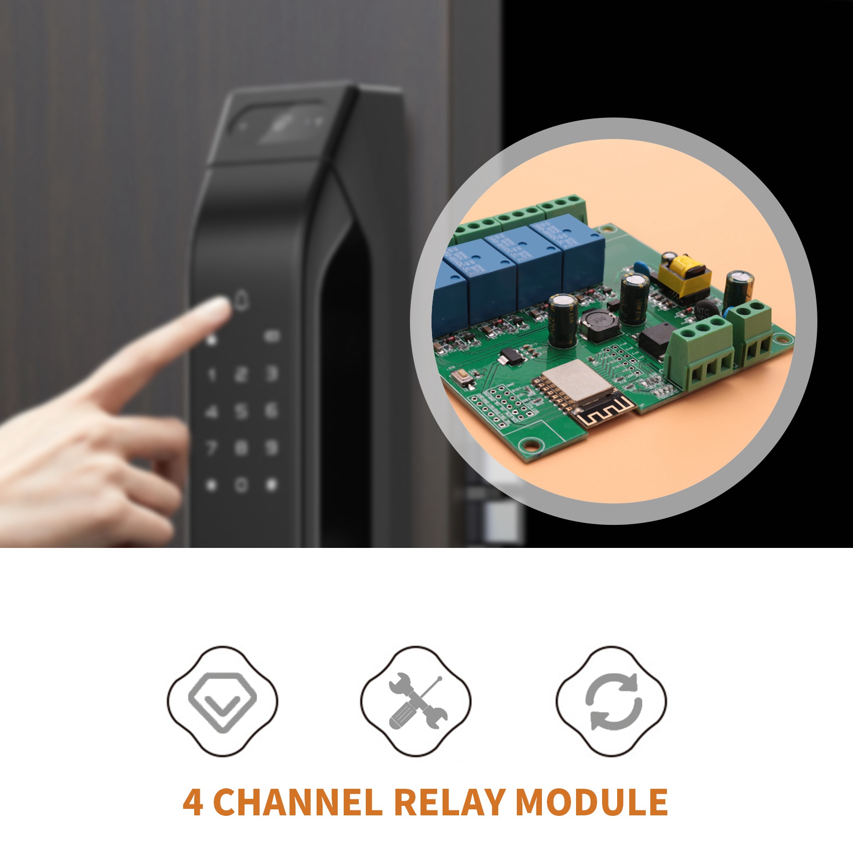 SCLS ESP8266 Módulo de relé se - Relay 8 Channel Board avaliação e preço