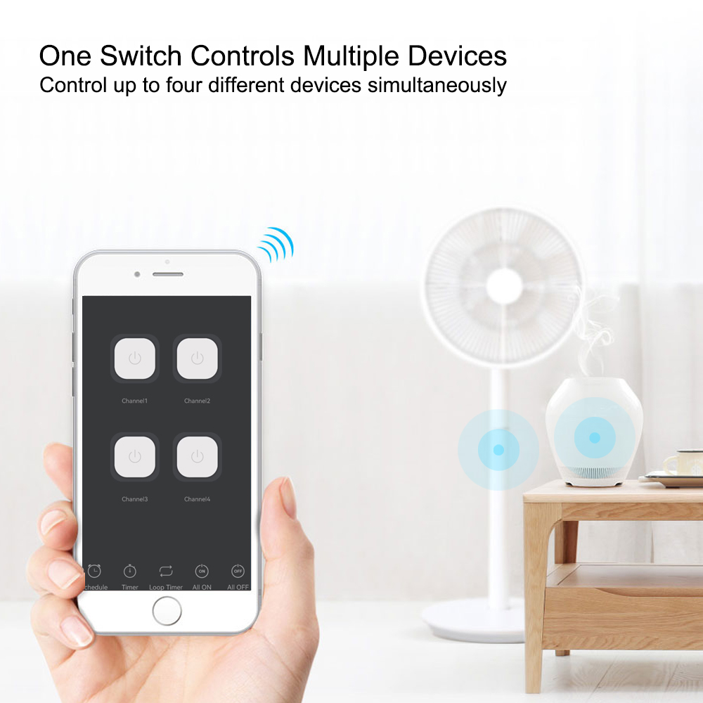4ch wifi/zigbee relé inteligen - Smart Home Automation Diy avaliação e preço