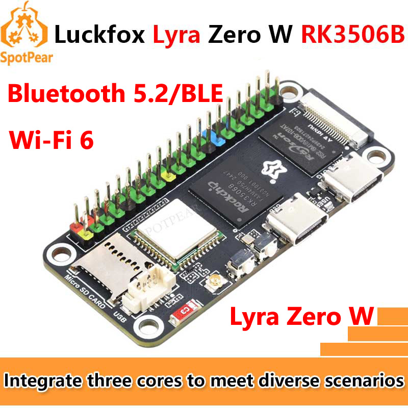 Luckfox Lyra Zero W RK3506B Ro - Pi Zero W Board avaliação e preço